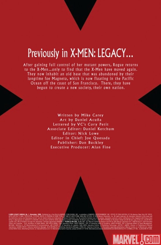 Preview art for X-MEN LEGACY ANNUAL #1