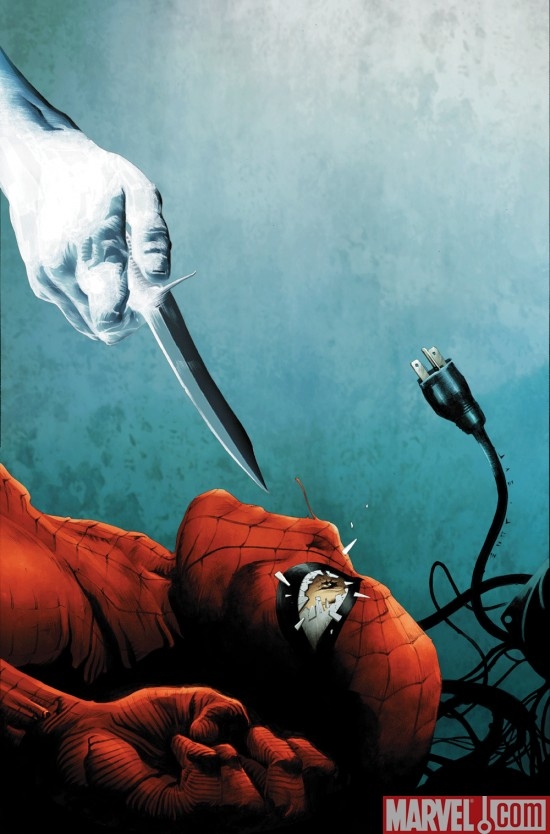 DARK REIGN: MISTER NEGATIVE #3 cover by Jae Lee