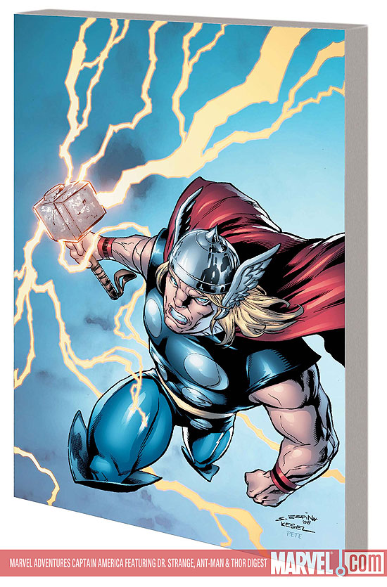 Marvel Adventures Thor Featuring Doctor Strange, Ant-Man and Captain America Digest (Digest)