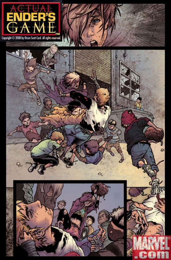 ENDER'S SHADOW: BATTLE SCHOOL #1 preview art by Sebastian Fiumara