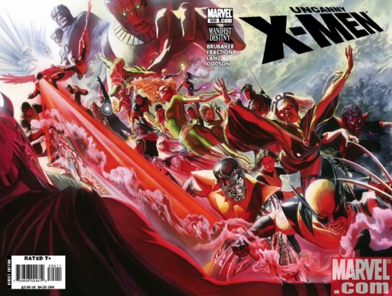 UNCANNY X-MEN #500 Alex Ross variant cover