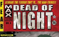 DEAD OF NIGHT FEATURING MAN-THING #4