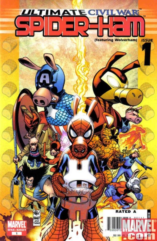 Ultimate Civil War: Spider-Ham #1