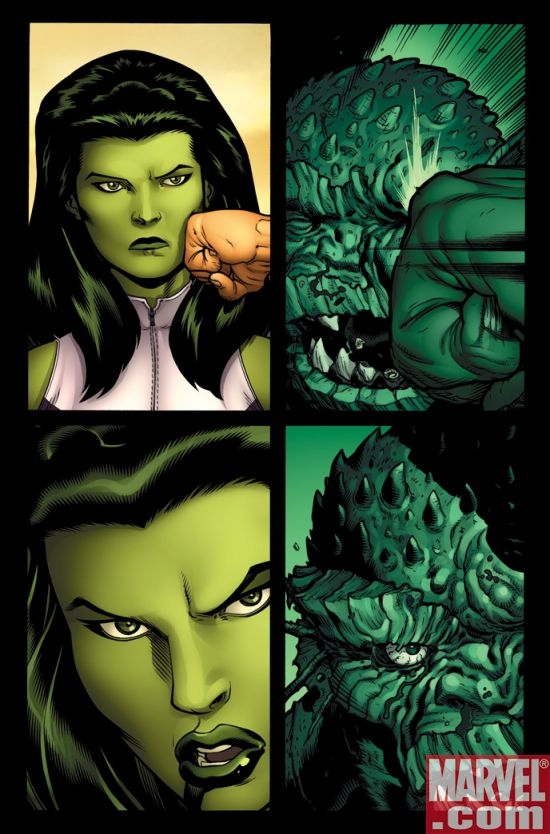 HULK #1 Interior Art