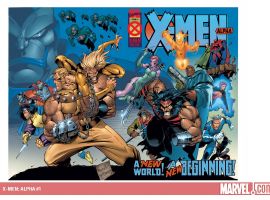 X-Men: Alpha #1 cover by Joe Madureira