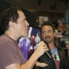 Jon Favreau and Robert Downey Jr.