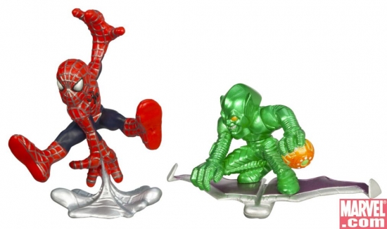 Spider-Man and Green Goblin
