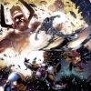 Image Featuring Galactus, Silver Surfer, Thanos