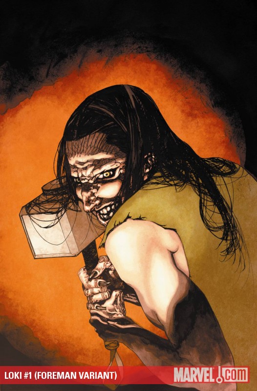 Loki (2010) #1 (FOREMAN VARIANT)