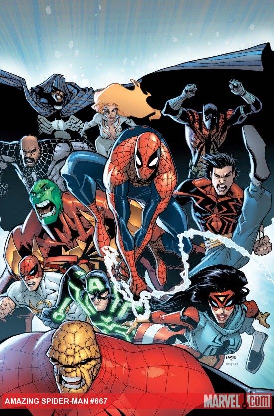 Amazing Spider-Man #667 cover