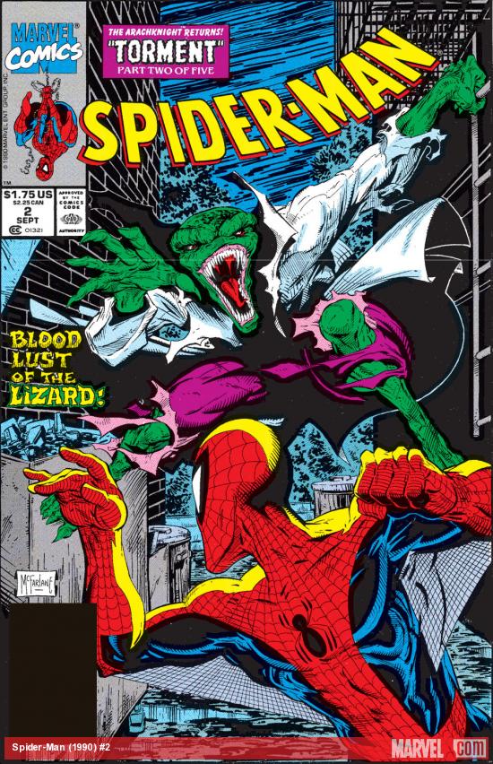Spider-Man (1990) #2 Cover