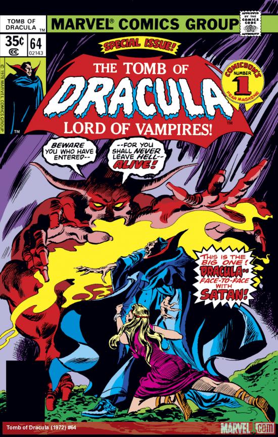 Tomb of Dracula (1972) #64 Cover