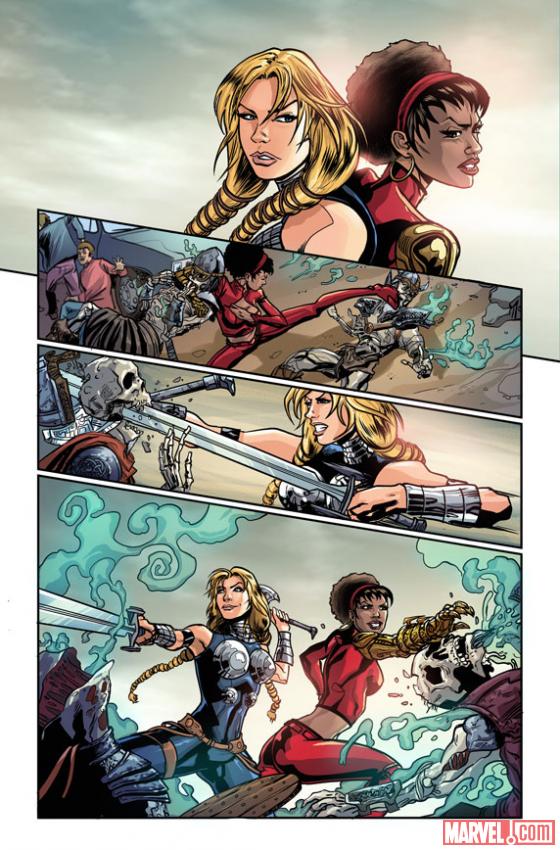 Fearless Defenders #1 preview art by Will Sliney