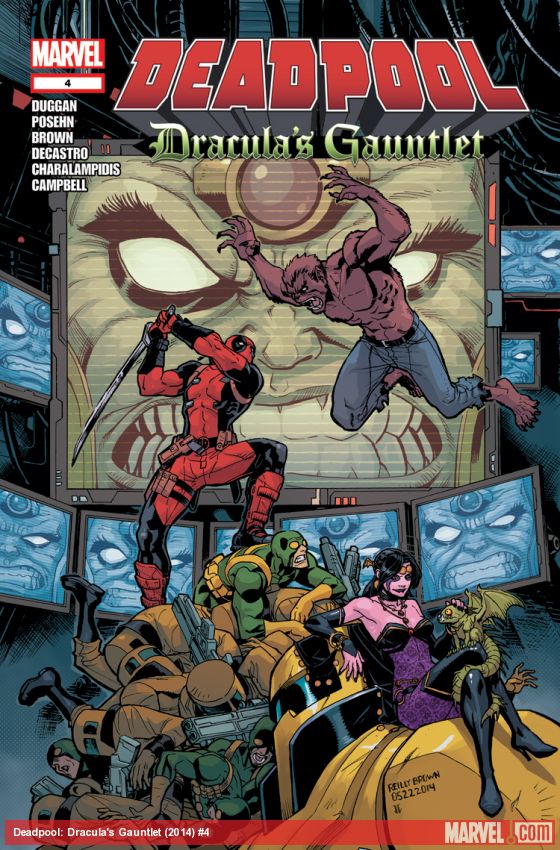 Deadpool: Dracula's Gauntlet (2014) #4