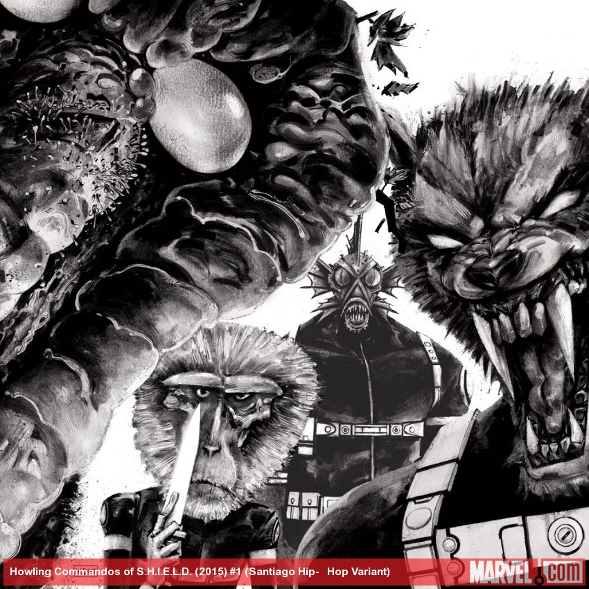 Howling Commandos of S.H.I.E.L.D. (2015) #1 (Santiago Hip-​Hop Variant)