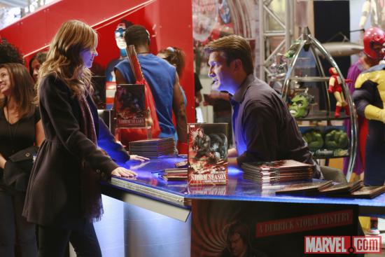 Stana Katic and Nathan Fillion star as Kate Beckett and Richard Castle in ABC's Castle