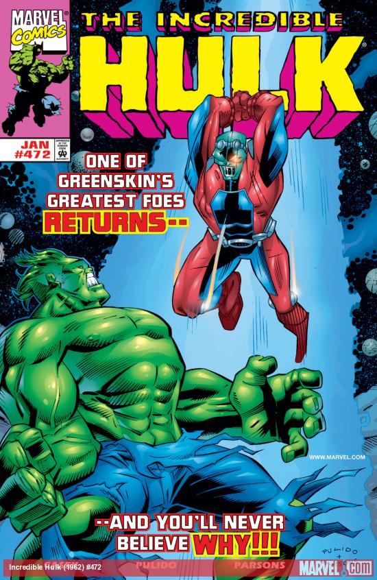 Incredible Hulk (1962) #472 Cover
