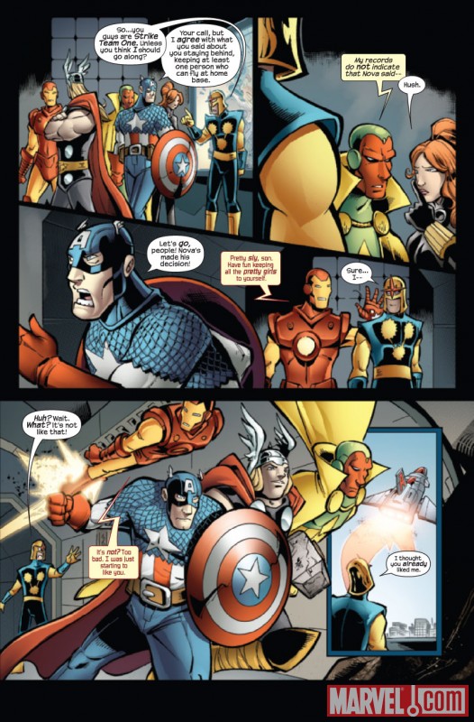 MARVEL ADVENTURES SUPER HEROES #21 Art by Esdras Cristobal