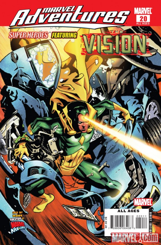MARVEL ADVENTURES SUPER HEROES #20 Cover by Chris Samnee