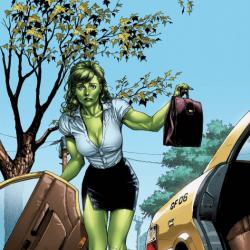 She-Hulk: Sensational #1 cover by Gary Frank