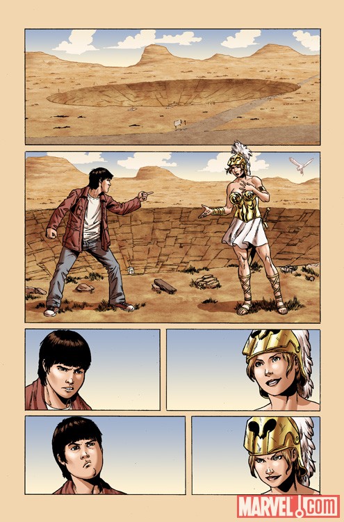 INCREDIBLE HERCULES #137 preview art by Rodney Buchemi