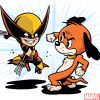 Wolverine vs Top Dog by Jacob Chabot