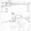 CAPTAIN BRITAIN AND MI13 ANNUAL #1 pencil art by Michael Collins