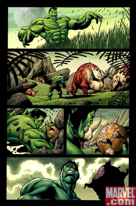 What If? Planet Hulk Interior Art