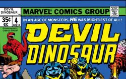 DEVIL DINOSAUR #4 COVER