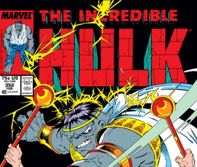 INCREDIBLE HULK #352 COVER