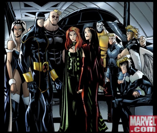 Interior art from New X-Men #45