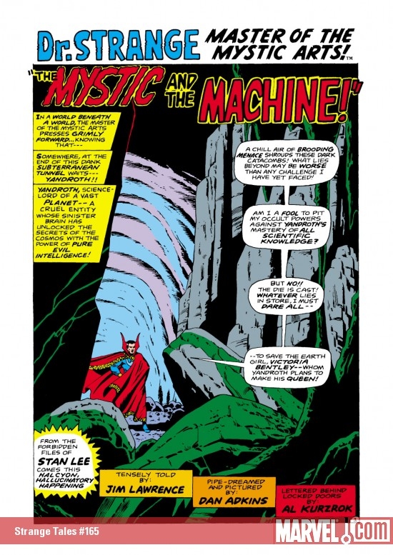 Strange Tales #165