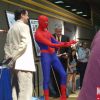 Spider-Man and his stamp