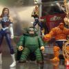 Fantastic Four Legends Invisible Woman, Mole Man, Johnny Storm and the Thing
