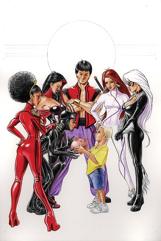HEROES FOR HIRE (2007) #6 COVER