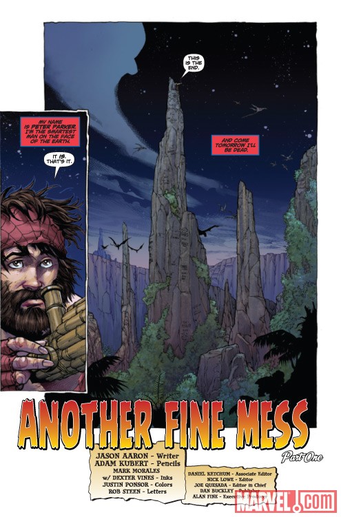 ASTONISHING SPIDER-MAN/WOLVERINE #1 preview art by Adam Kubert