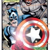 Cap and the Skull fight side-by-side