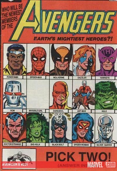 Avengers comics