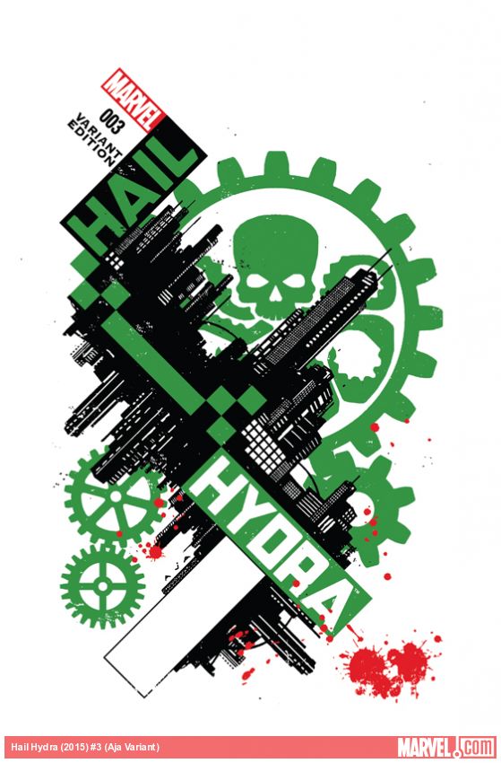 Hail Hydra (2015) #3 (Aja Variant)