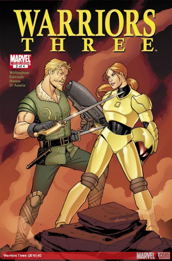 Warriors Three (2010) #2