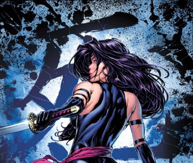 Psylocke #1 cover by David Finch