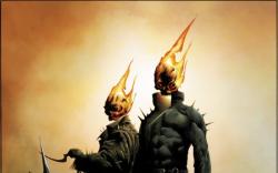 Ghost Riders: Heaven's On Fire #1 cover by Jae Lee