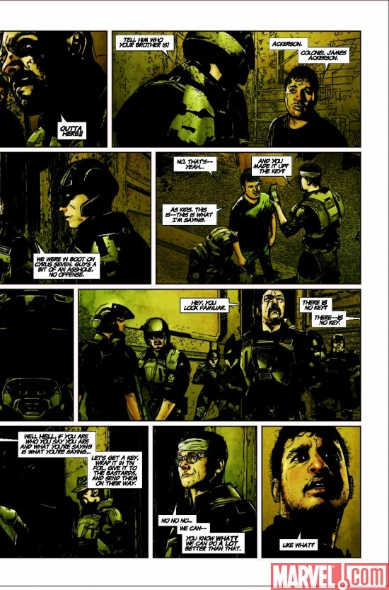 HALO UPRISING #4 Interior Art