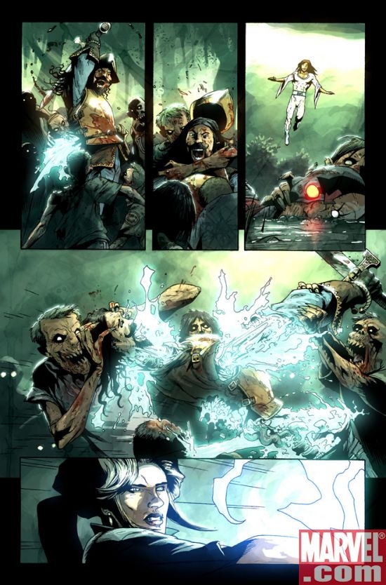 MARVEL ZOMBIES 3 #1 preview art by Kev Walker