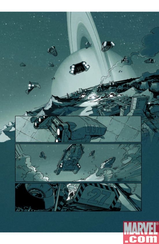 UNIVERSAL WAR ONE #1 Interior Art