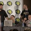 Tom Brevoort, Joe Quesada, Jim McCann and C.B