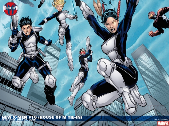 New X-Men (2004) #16 Wallpaper