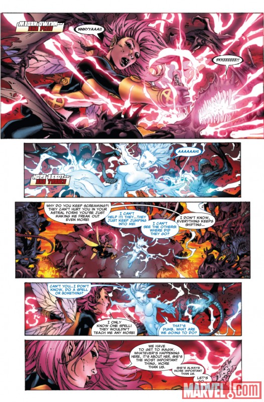 X-MEN: HELLBOUND #2 preview art by Harvey Tolibao and Tom Raney