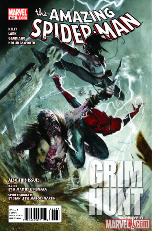 AMAZING SPIDER-MAN #635 variant cover