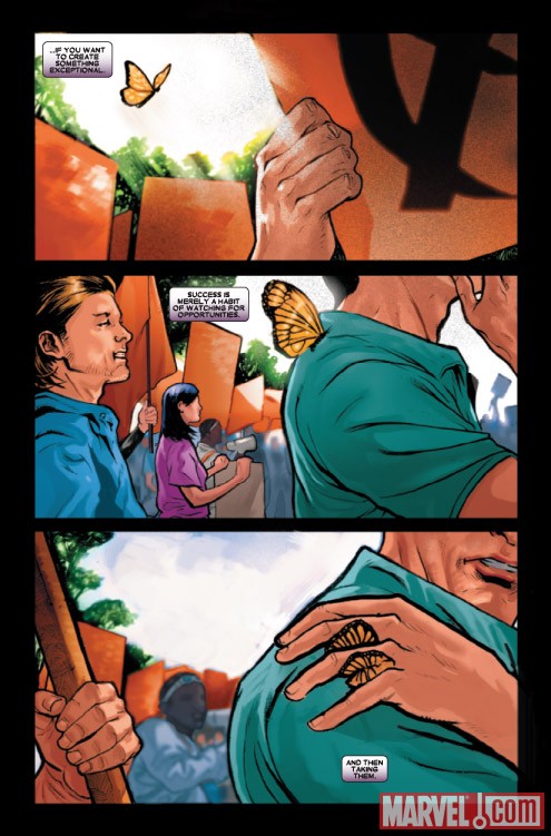 Dark Wolverine #90 preview art by Mirco Pierfederici